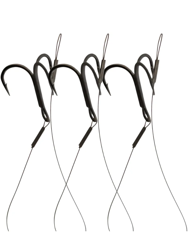 VisiLess® LiveBait TrebleHook PRO Set 3 ks | 9,6 kg, 25 cm